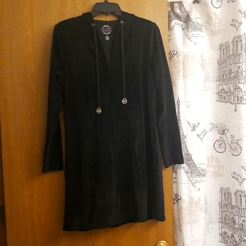 Michael Kors Velour Hoodie Dress, Used